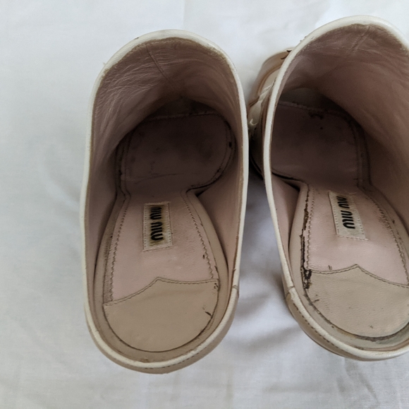 Miu Miu western applique mule - Picture 5 of 6